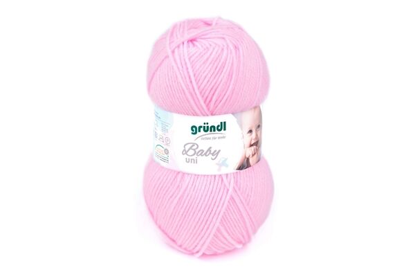  Strickwolle Baby uni