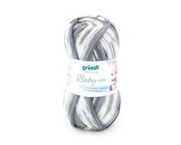 Strickwolle Baby color (anthrazit-kieselgrau-rehbraun- weiß)
