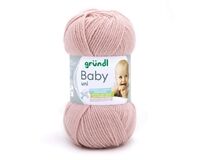 Strickwolle Baby uni (altrosa)