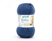 Strickwolle Baby uni (jeans)