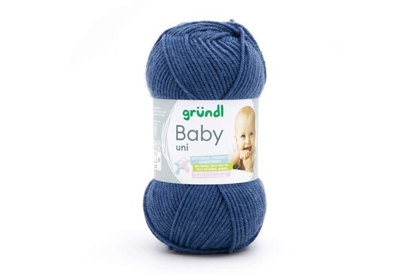  Strickwolle Baby uni