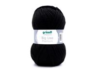 Strickwolle Big Lisa Premium (schwarz)