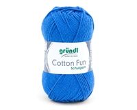 Handstrickgarn Cotton Fun (royalblau)