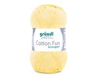 Handstrickgarn Cotton Fun (pastellgelb)