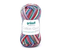 Strickgarn Cotton Quick Print (rot-blau-gelb multicolor)