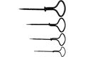  4 tlg. Handbohrer Set, 2-5 mm
