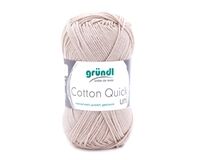 Strickgarn Cotton Quick uni (sand)