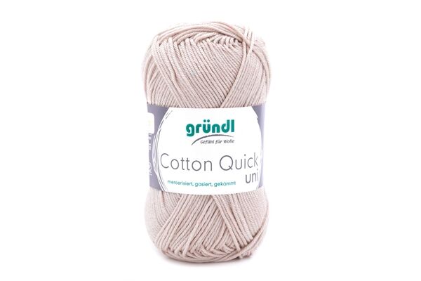 Strickgarn Cotton Quick uni