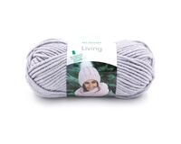 Strickgarn Living (hellgrau)