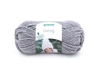 Strickgarn Living (mittelgrau)