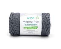 Macramé Garn (grau)