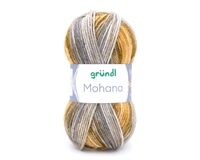 Handstrickgarn Mohana (hellgrau-quitte-oliv)