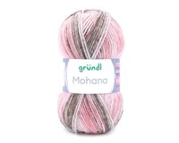 Handstrickgarn Mohana (rosè-grau-taupe)
