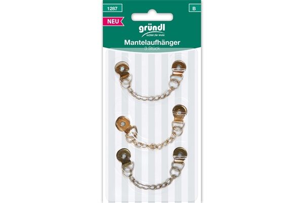  Mantelaufhänger, 3 Stück