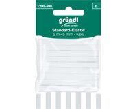 Standard-Elastic Gummiband, 5 mm x 5 m, ws (weiß)
