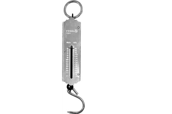 Taschen-Federwaage, max. 25 kg