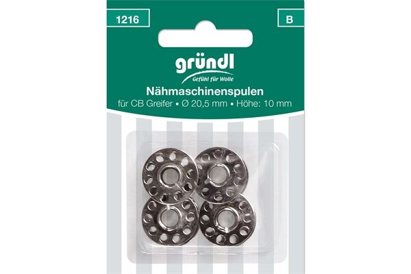  Nähmaschinensp. CB Greifer Metall 10x20,5 mm 4 St