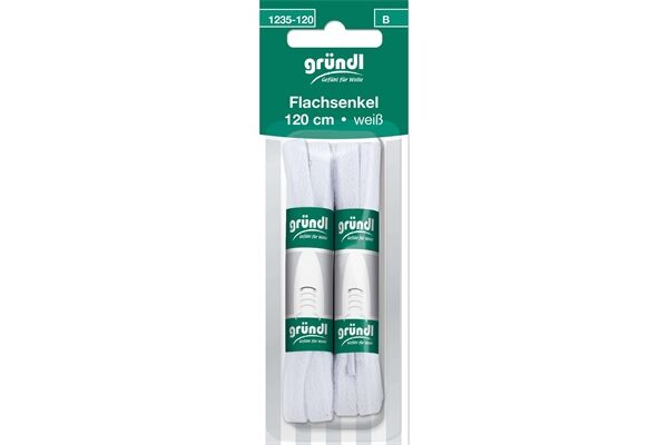  Flachsenkel, 2 Paar, 120 cm, ws