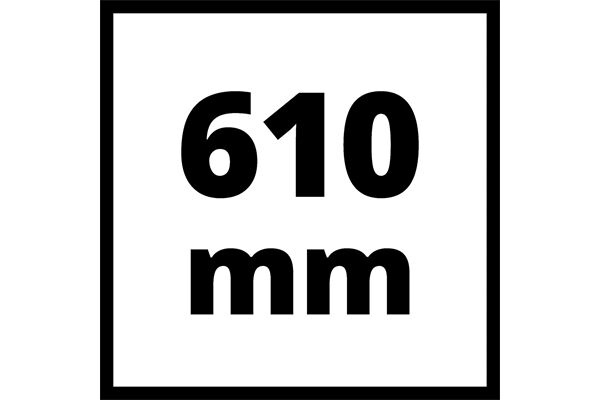 Einhell Akku-Kehrmaschine, TE-SW 18/610 Li-Solo