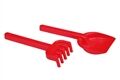 Happy People Schaufel und Harke, ca. 23cm, 2er-Set