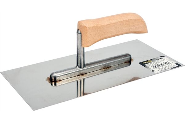  Glättekelle, Edelstahl/Holz, 270 x 130 mm