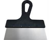 Spachtel Edelstahl, Kunststoffgriff, 20 cm