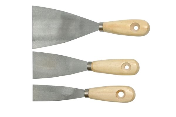  3 tlg. Spachtel Set, 3/ 5/ 8 cm