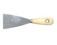 Spachtel, Stahl, Holzgriff, 8 cm