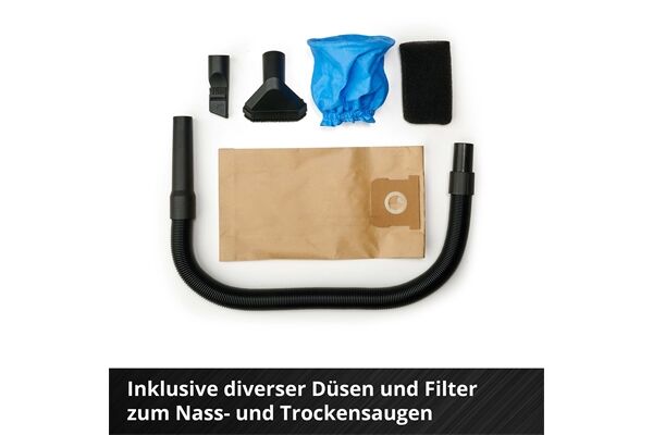 Einhell Akku-Nass-Trockensauger, TE-VC 18/10 Li-Solo