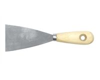 Spachtel, Stahl, Holzgriff, 6 cm