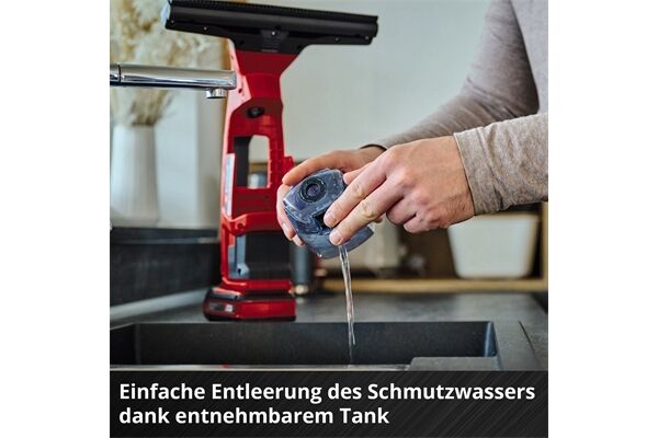 Einhell Akku-Fensterreiniger, Brillianto