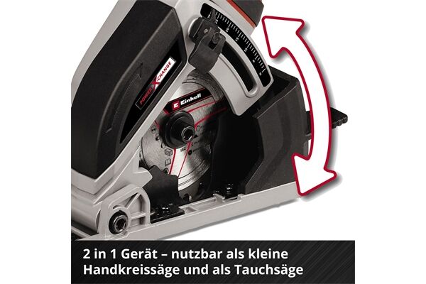Einhell Akku-Mini-Handkreissäge TE-CS 18/89 Li - Solo