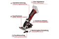 Einhell Akku-Mini-Handkreissäge TE-CS 18/89 Li - Solo