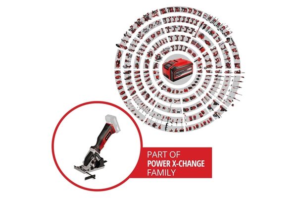 Einhell Akku-Mini-Handkreissäge TE-CS 18/89 Li - Solo