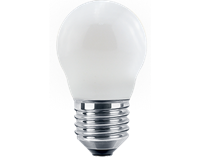 LED Filament G45 E27 4,5 W 470 lm WW opal