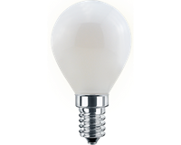 LED Filament G45 E14 4,5 W 470 lm WW opal