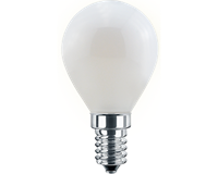 LED Filament G45 E14 4,5 W 470 lm WW opal