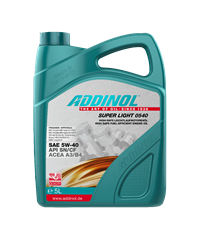 Addinol Motorenöl 5W-40 Super Light 0540, 5 L