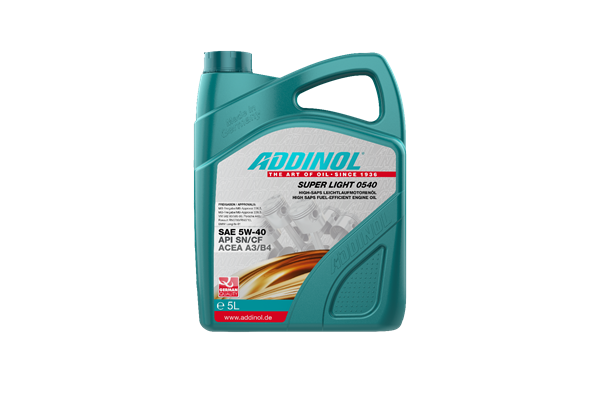 Addinol Motorenöl 5W-40 Super Light 0540, 5 L