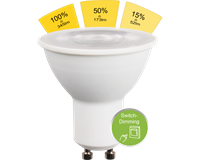 LED GU10 4,7W 345 lm WW 36° Switch DIM