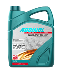 Addinol Motorenöl 15W-40, MX 1547, 5 L