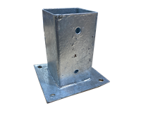 Aufschraubhülse, verzinkt, 91 mm