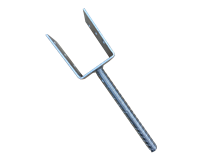 Pfostenträger, U-Form, 101 mm, verzinkt
