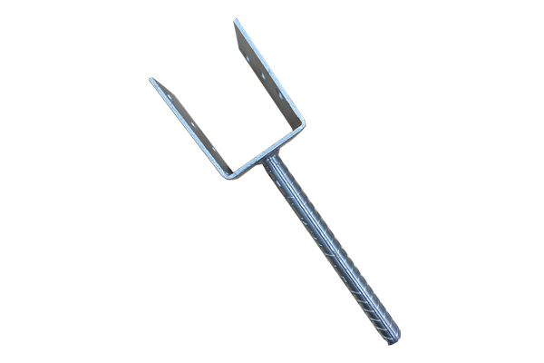  Pfostenträger, U-Form, 91 mm, verzinkt