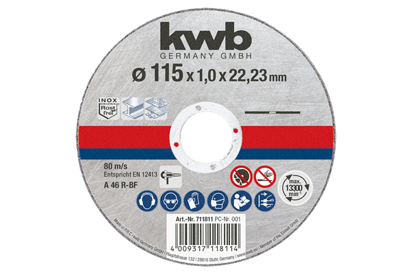 Trennscheibe dünn Ø 115 x 1 mm