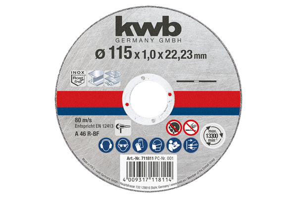  Trennscheibe dünn Ø 125 x 1 mm