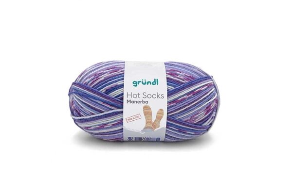  Sockenwolle Hot Socks Manerba, 4-fach