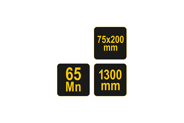  Betonschaber mit Stiel, 75 x 200 mm