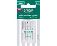 Nähmaschinennadeln Jersey, 5 Stück, No. 70-90