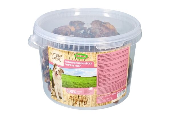  Schweineohren-Stücke im Eimer, 800 g